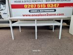 Used Heavy Duty Workbench – Steel Frame Industrial Table – UK Delivery