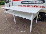Used Heavy Duty Workbench – Steel Frame Industrial Table – UK Delivery - Image 2