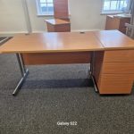 Used Office Desk With Matching Cabinet – 🚚  Fast UK Delivery 🚚
