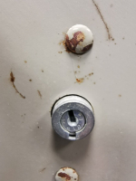 Vintage Howdens Mid Century Industrial Steel Cabinet Lockable Office Cupboard - Image 3