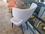 HENDRIX Lounge Reception Chair Upholstered Modern Armchair + FREE Coffee Table - Image 2