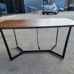 Used Meeting Table, Walnut – Rectangular Conference Table for Office Boardroom