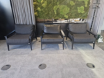Case Stanley Armchair by Matthew Hilton - Reception Office Black Leather Chair - Image 41
