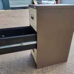 3 Drawer Office Filing Cabinet Steel Mobile Lockable  - Foolscap Compatible