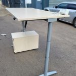 Used Electric Sit Stand Desk 1600mm – LINAK Motor, Height Adjustable