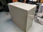 Vintage Howdens Mid Century Industrial Steel Cabinet Lockable Office Cupboard - Image 8