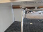Used Double 4 Person White Bench Desk Back-to-Back Workstation, Cable Management - Image 10
