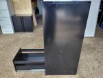 4 Drawer Office Filing Cabinet Steel Black, Lockable - Foolscap Compatible - Image 4