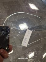 Glass Top Circular Table Chrome Base Conference Modern / Contemporary - 80cm - Image 5