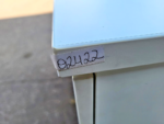 White Office Storage Cupboard Double-Door Lockable Desk-High Wood Cabinet - Image 20