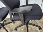 Elite I-Sit Operator Chair – Ergonomic Task Black Chair with Adjustable Arms - Image 3