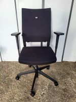 Elite I-Sit Operator Chair – Ergonomic Task Black Chair with Adjustable Arms - Image 4
