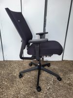 Elite I-Sit Operator Chair – Ergonomic Task Black Chair with Adjustable Arms - Image 7