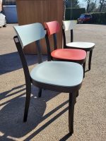 Vitra Dining Chair in Blue, Red and White and Black Frames - by Jasper Morrison - Image 2