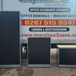 Steel Tambour Sliding Door Office Cupboard Lockable Grey Filing Storage Cabinet