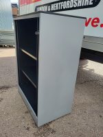 Steel Tambour Sliding Door Office Cupboard Lockable Grey Filing Storage Cabinet - Image 8