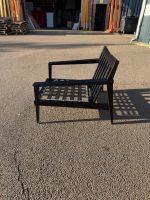 Case Stanley Armchair by Matthew Hilton - Reception Office Black Leather Chair - Image 13