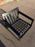 Case Stanley Armchair by Matthew Hilton - Reception Office Black Leather Chair - Image 15