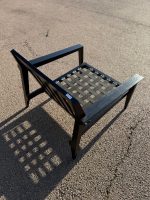 Case Stanley Armchair by Matthew Hilton - Reception Office Black Leather Chair - Image 16