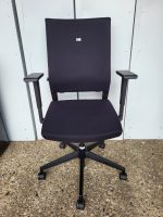 Elite I-Sit Operator Chair – Ergonomic Task Black Chair with Adjustable Arms - Image 24