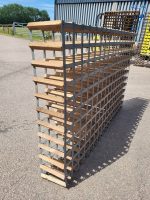 Large Cellar Wine Rack – Metal & Wood, 187-Bottle Freestanding Kitchen Storage - Image 5