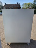 Tambour Storage Cabinet Lockable Sliding Door Office Cupboard Adjustable Shelves - Image 6