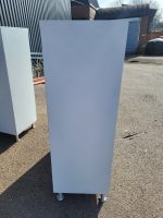 Tambour Storage Cabinet Lockable Sliding Door Office Cupboard Adjustable Shelves - Image 8