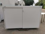 Used Filing Cabinet sliding Door Tambour Cupboard Lockable Adjustable Shelves - Image 2