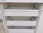 Used Filing Cabinet sliding Door Tambour Cupboard Lockable Adjustable Shelves - Image 7