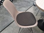 Used Round Meeting Table & 4 Genuine Vitra Eames DSR Chairs – Modern Office Set - Image 28