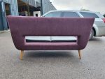 Morgan Soho Purple Sofa – Contract Grade Lounge / Reception Sofa, Upholstered - Image 5