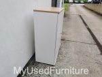 Storage Office Cupboard Lockable with Double Doors and 2 Adjustable Shelves - Image 2