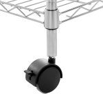 Wheels Storage Rack Unit 3-Shelf Narrow - Amazon Basics - Image 4