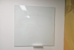 Glass Whiteboard Dry Erase Board 120×120cm Wall Mounted + Free Pens and Eraser