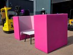 Used Booth Seating Office Acoustic High Back Collaboration Booth. UK Delivery 🚚