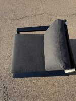 Case Stanley Armchair by Matthew Hilton - Reception Office Grey Fabric Chair - Image 4