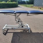 Therapy Couch Massage Table Hydraulic Lift Therapy Faux Leather Spa Bed