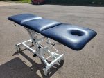 Therapy Couch Massage Table Hydraulic Lift Therapy Faux Leather Spa Bed - Image 4