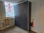Used Storage Tall Cupboard Lockable 4 Door Office Cupboard Adjustable Shelves - Image 3