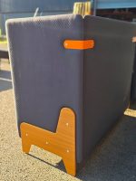 Mikomax Booth Sofa Reception High-Back Privacy Acoustic Panels Seating-Set of 2 - Image 3