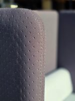 Mikomax Booth Sofa Reception High-Back Privacy Acoustic Panels Seating-Set of 2 - Image 11