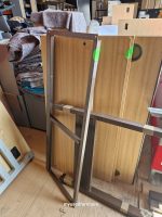 Wooden Office Desk Maple 120cm Workstation + Mobile Lockable Pedestal Cabinet - Image 2