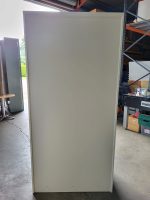 Used Tall Storage Cupboard Lockable – White Office Cupboard, Adjustable Shelves - Image 5