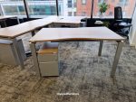 Used Office Desk with Mobile Lockable Pedestal  - Multiple Units in Stock - Image 2