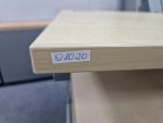 Office Wood Compact Desk Rectangular 100cm + Free Mobile Lockable Pedestal - Image 9
