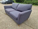 Westbridge "Anna" 2 Seater Sofa Sculpted Arms Wood Feet Reception Office Seating - Image 2