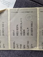 Westbridge "Anna" 2 Seater Sofa Sculpted Arms Wood Feet Reception Office Seating - Image 10