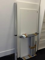 Senator Office Desk White Top Workstation - Modesty Panel & Cable Ports - 160cm - Image 19