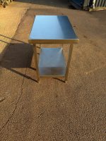 Kitchen Work Preparation Table Stainless Steel with Lower Shelf - 100 x 60 - Image 13