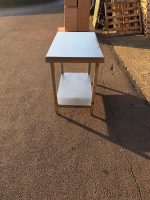 Kitchen Work Preparation Table Stainless Steel with Lower Shelf - 100 x 60 - Image 15